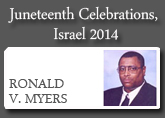 Juneteenth Celebrations, Israel 2014